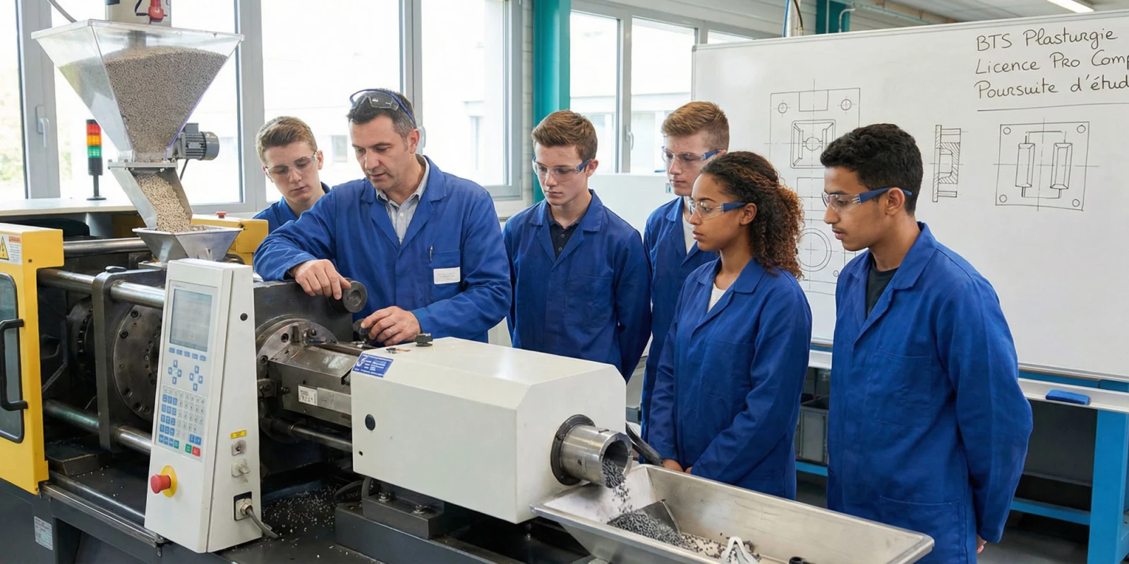 BTS après un Bac Pro Plastiques et Composites : Poursuites d'Études et Débouchés