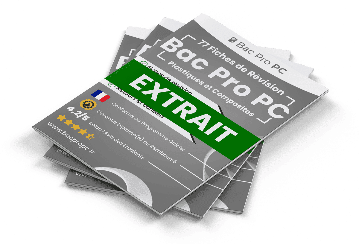Extrait Fiches Révision gratuites Bac Pro PC
